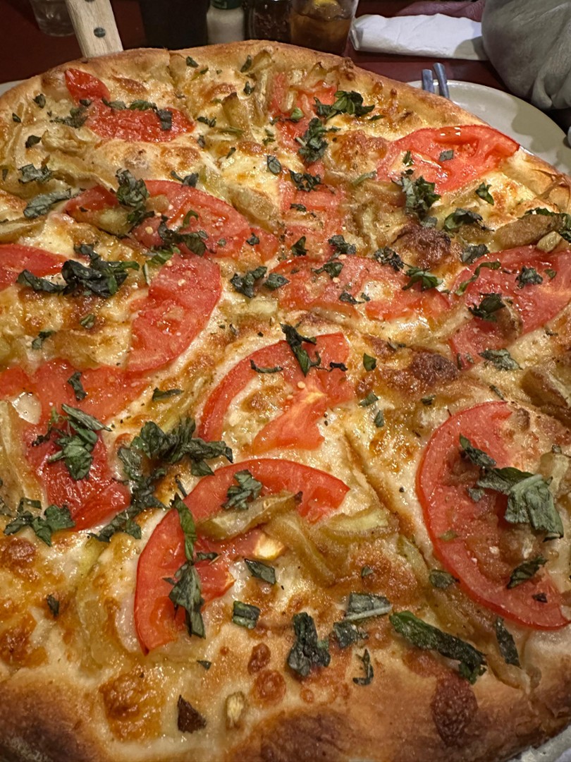 Citrola Egg Plant Pizza